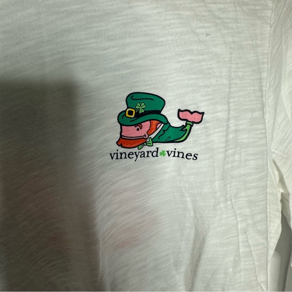 Vineyard Vines St Paddy’s Day Long Sleeve Tee xs - Picture 6 of 8